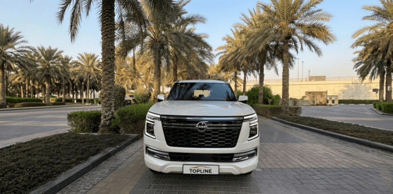 Nissan patrol white